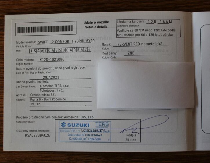 Suzuki Swift Hatchback 1,2 l 61 kw