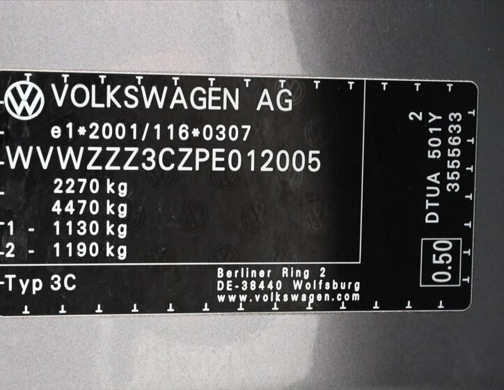 Volkswagen Passat Kombi 2,0 l 147 kw