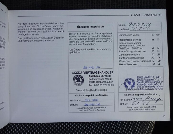 Škoda Octavia Kombi 1,9 l 81 kw