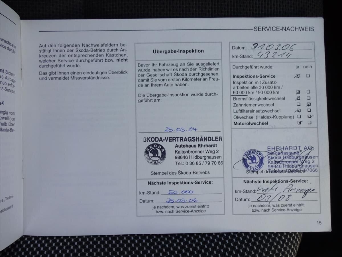 Škoda Octavia Kombi 1,9 l 81 kw