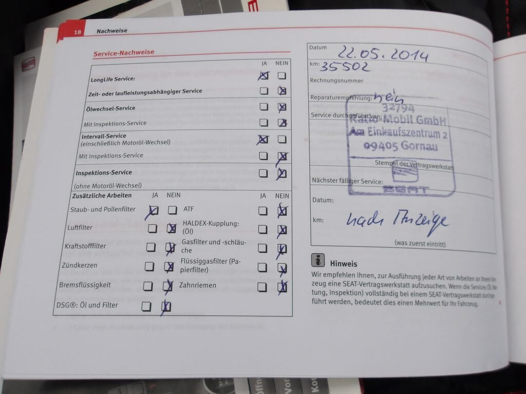 Seat Leon Hatchback 1,4 l 92 kw