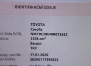 Toyota Corolla Sedan / Limuzína 1,6 l 97 kw