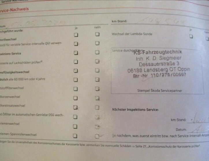 Škoda Fabia Kombi 1,2 l 63 kw