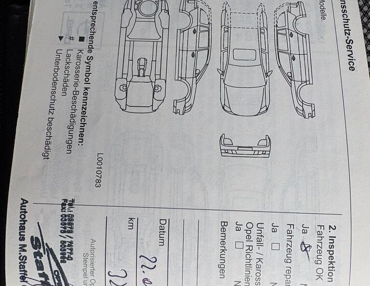 Opel Zafira MPV 1,6 l 110 kw