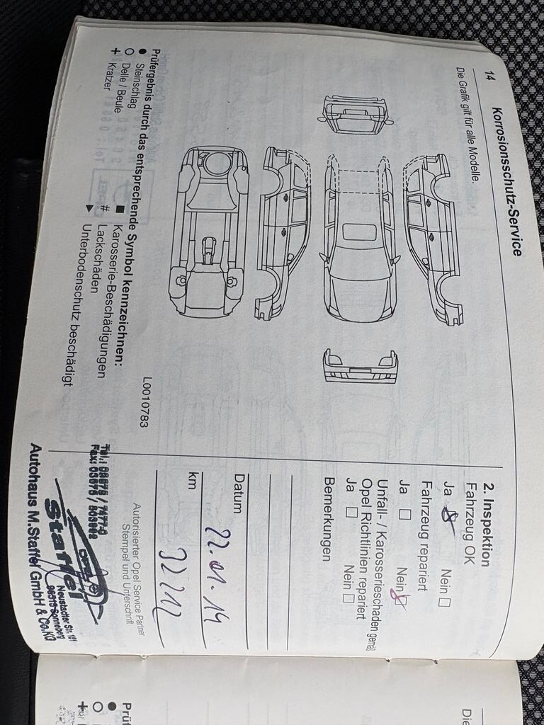 Opel Zafira MPV 1,6 l 110 kw