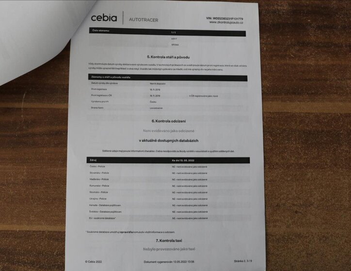 Mercedes-Benz Třídy E Kupé 2,9 l 250 kw