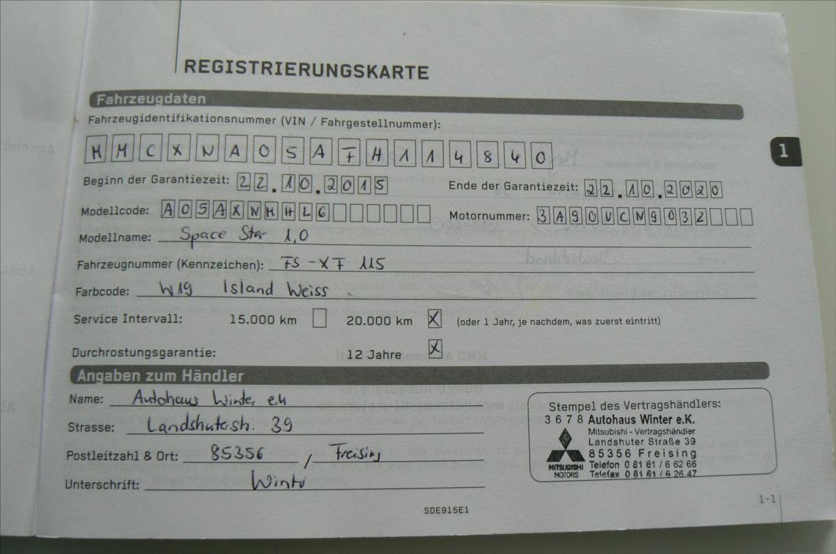 Mitsubishi Space Star