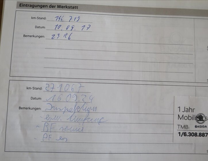 Škoda Fabia Kombi 1,6 l 77 kw