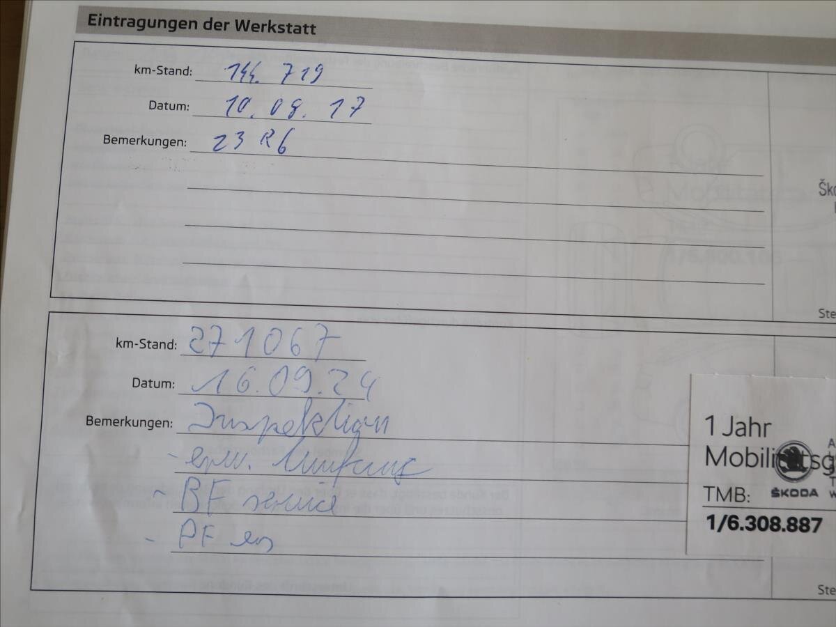 Škoda Fabia Kombi 1,6 l 77 kw