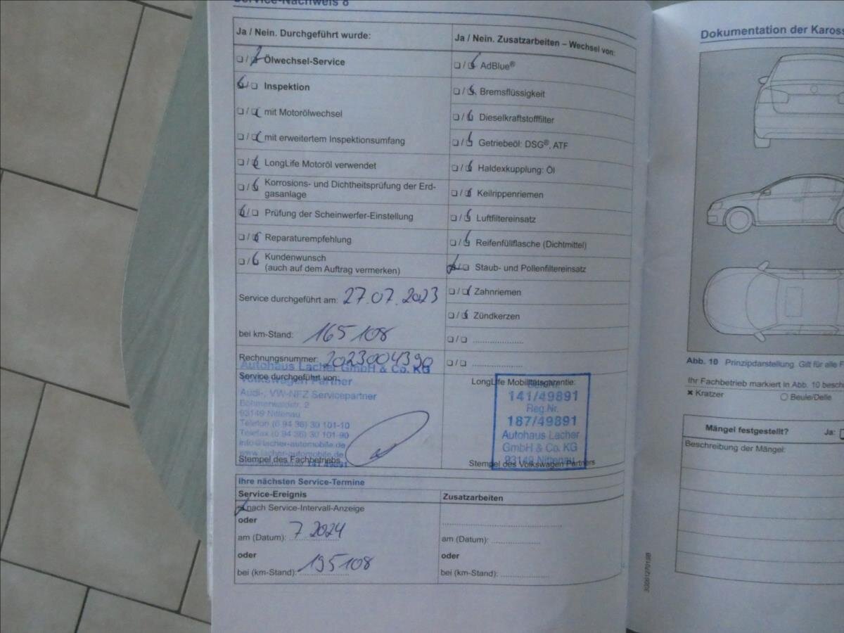 Volkswagen Golf Kombi 2,0 l 110 kw