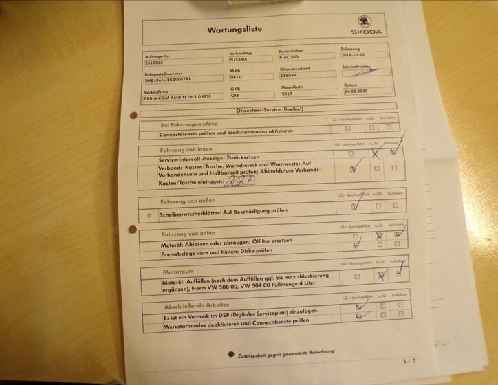 Škoda Fabia Kombi 999,0 70 kw