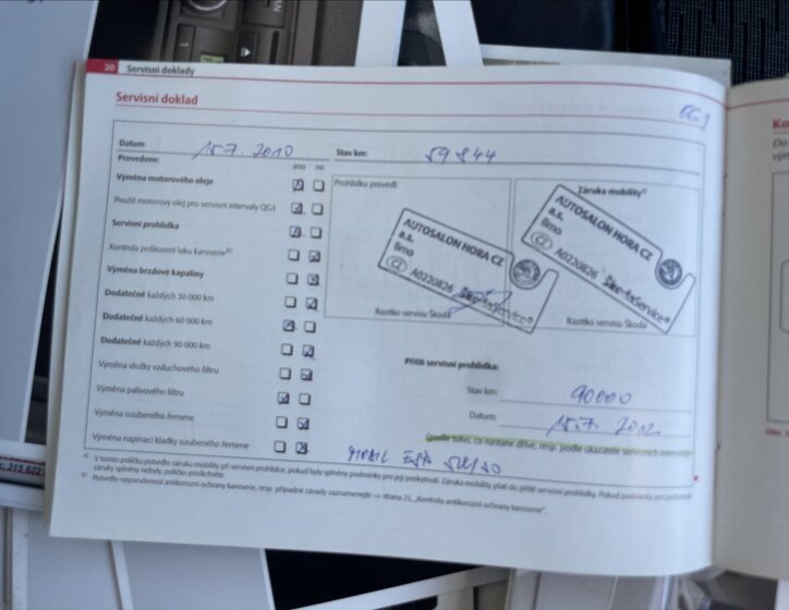 Škoda Octavia Sedan / Limuzína 1,9 l 77 kw