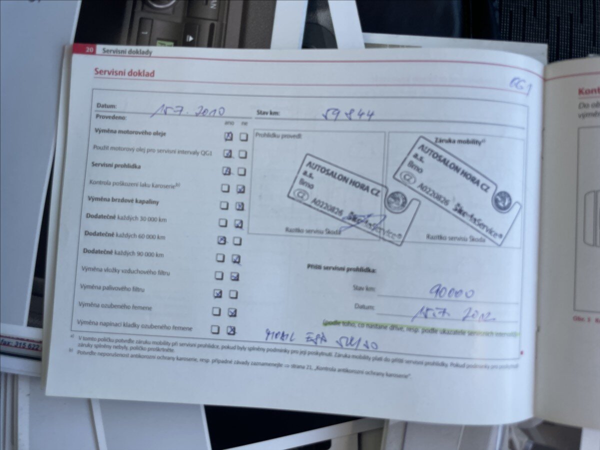 Škoda Octavia Sedan / Limuzína 1,9 l 77 kw