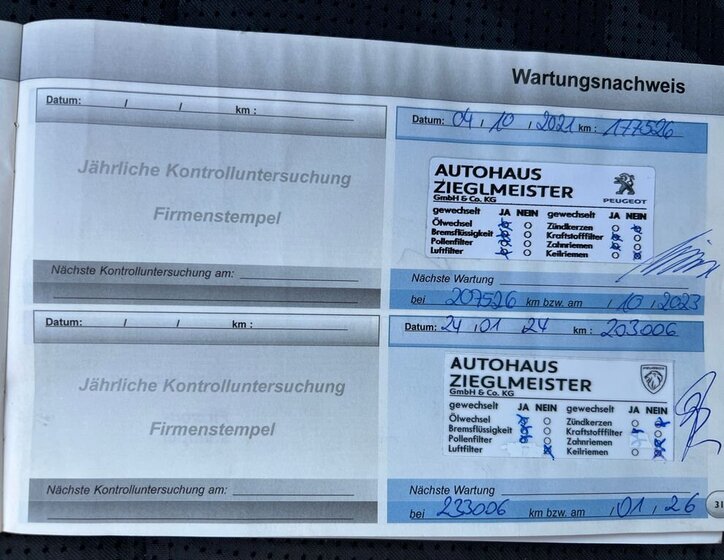 Peugeot 3008 MPV 2,0 l 120 kw