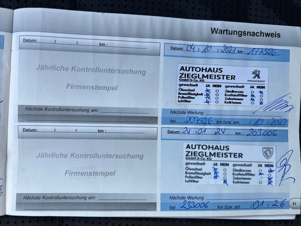 Peugeot 3008 MPV 2,0 l 120 kw