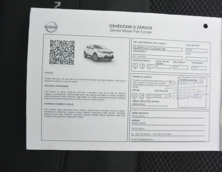 Nissan Qashqai SUV / Terénní 1,2 l 85 kw