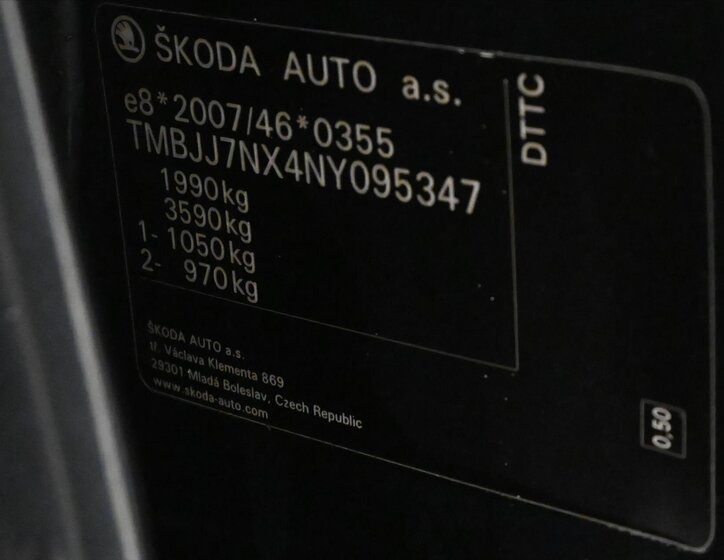 Škoda Octavia Kombi 2,0 l 110 kw