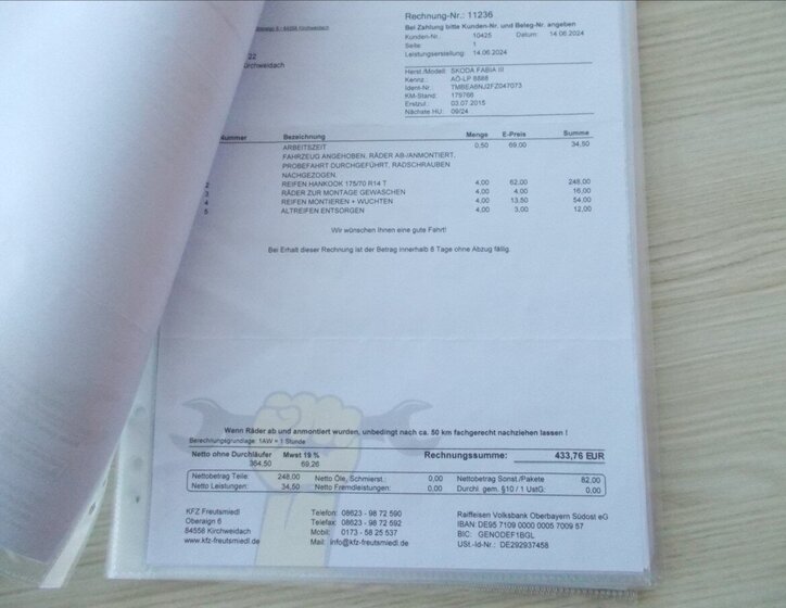 Škoda Fabia Hatchback 999,0 44 kw