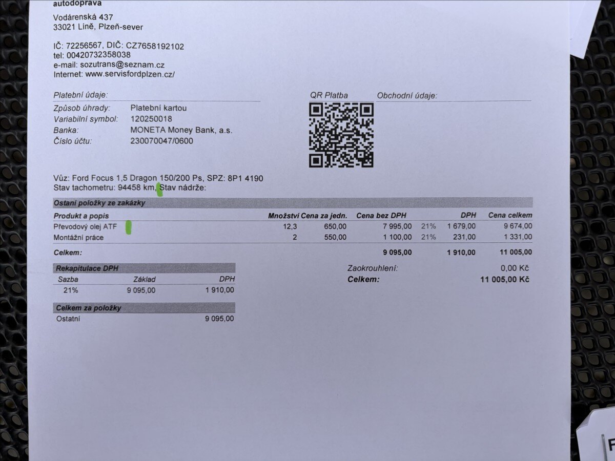 Ford Focus Kombi 1,5 l 110 kw