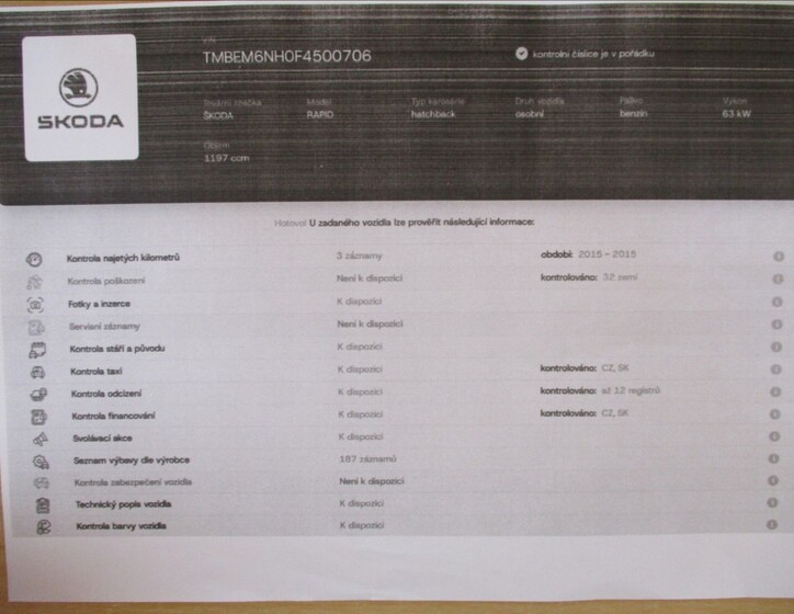 Škoda Rapid 32