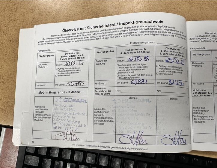 Subaru XV SUV / Terénní 2,0 l 110 kw