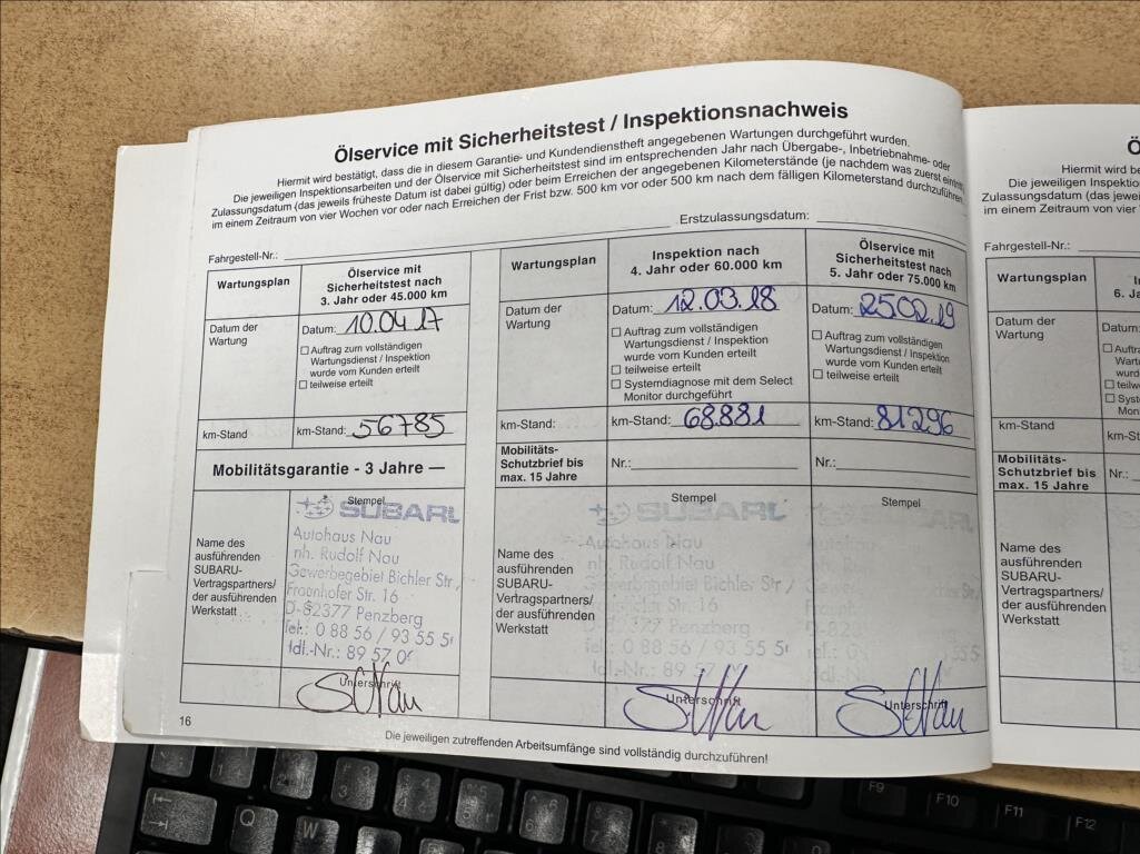 Subaru XV SUV / Terénní 2,0 l 110 kw