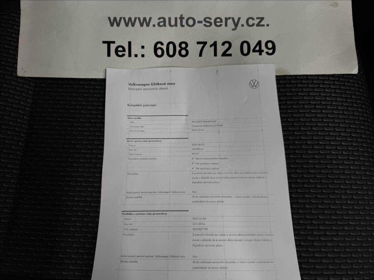Volkswagen Transporter Ostatní 2,0 l 110 kw