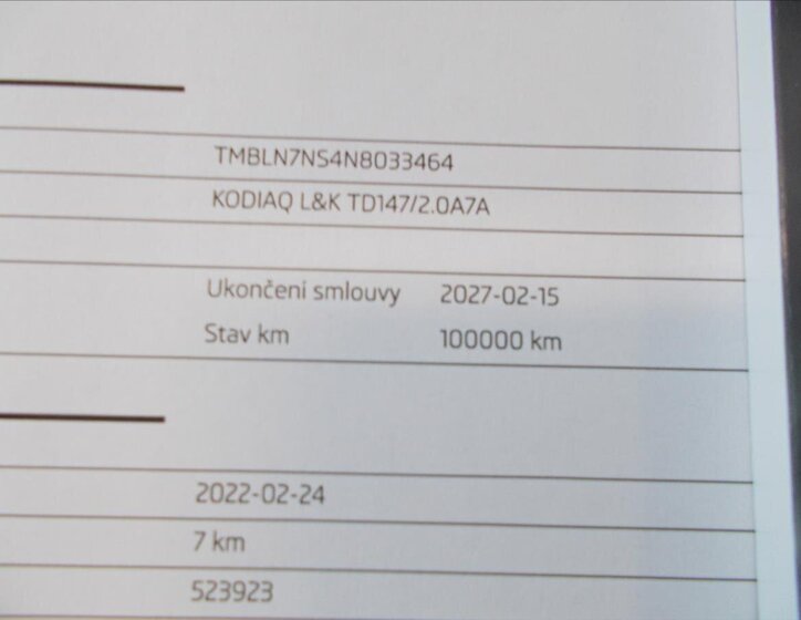 Škoda Kodiaq SUV / Terénní 2,0 l 147 kw