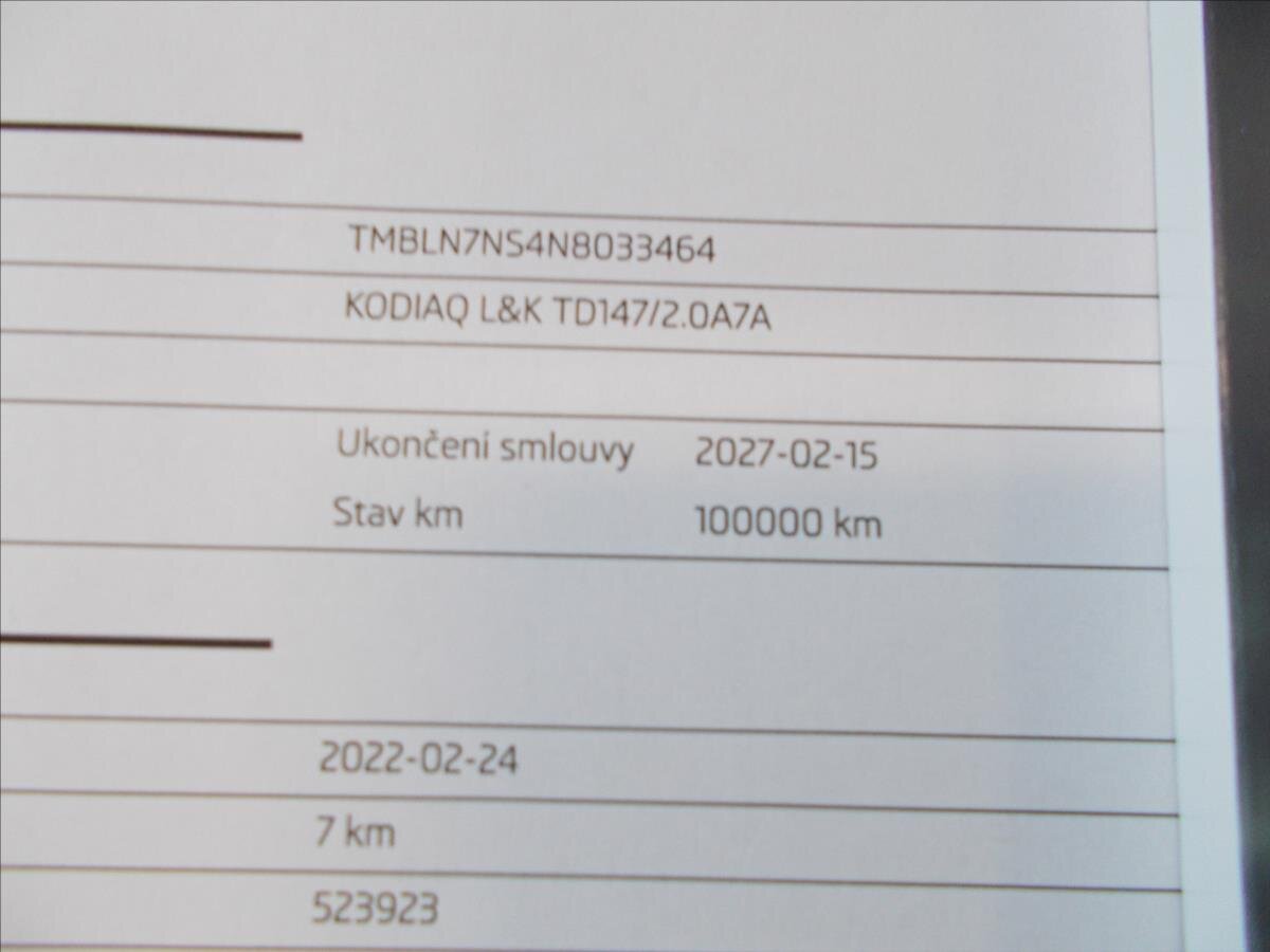 Škoda Kodiaq SUV / Terénní 2,0 l 147 kw