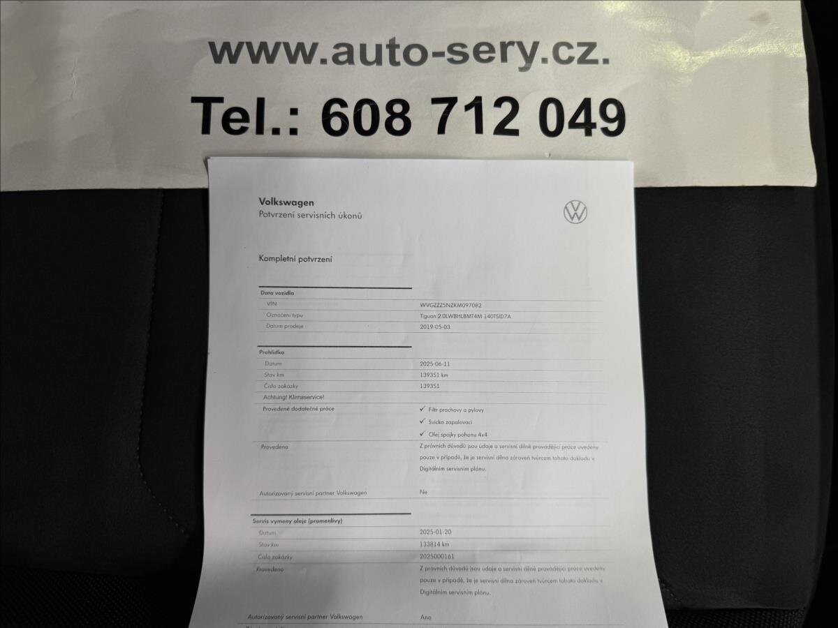 Volkswagen Tiguan Allspace SUV / Terénní 2,0 l 140 kw