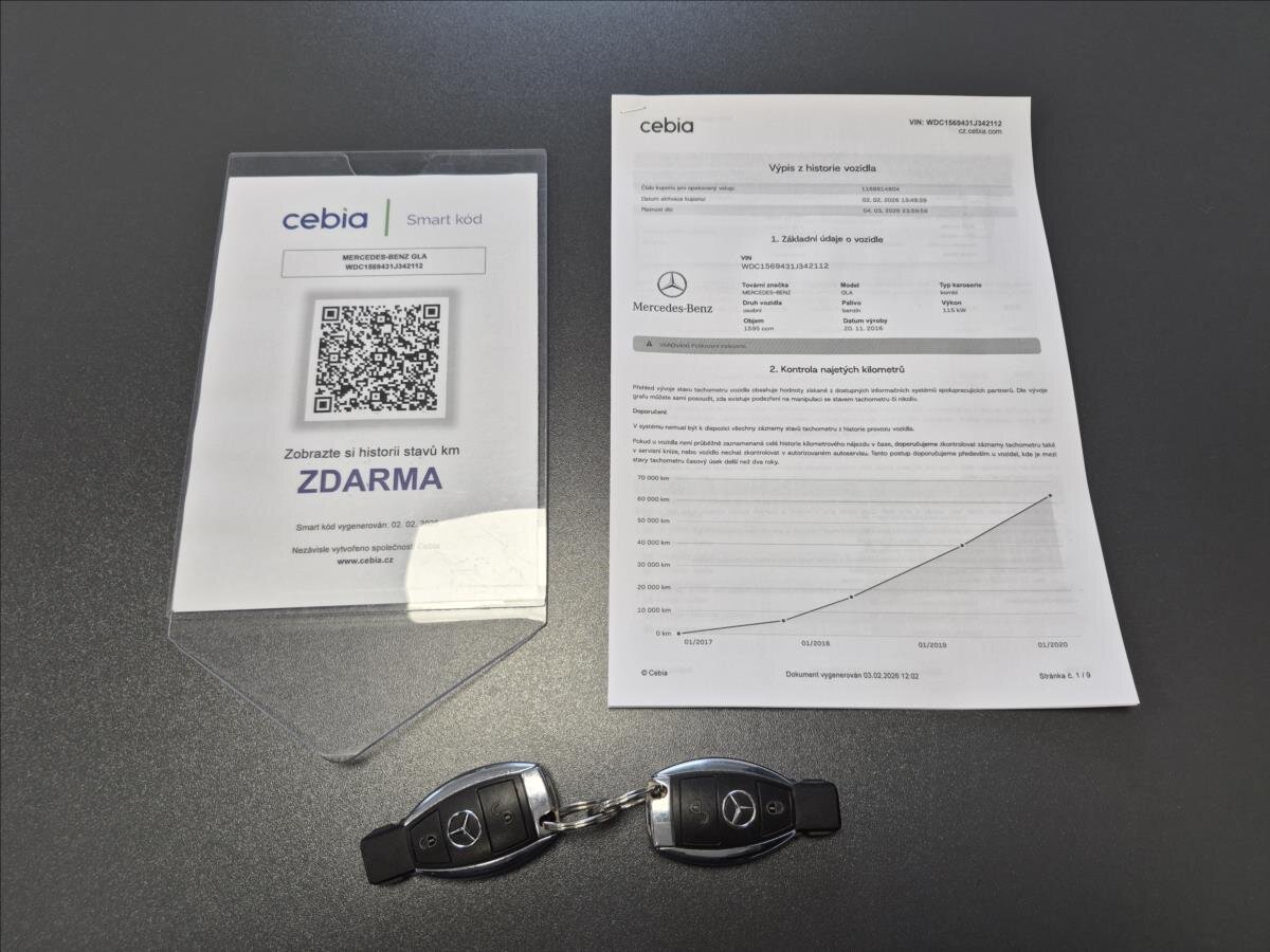 Mercedes-Benz GLA SUV 1,6 l 115 kw