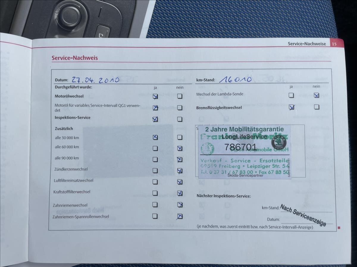 Škoda Fabia Hatchback 1,4 l 63 kw