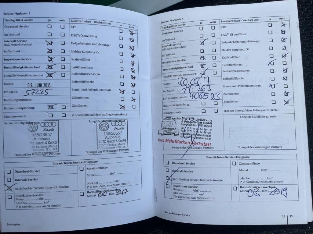 Volkswagen Touran MPV 1,2 l 77 kw