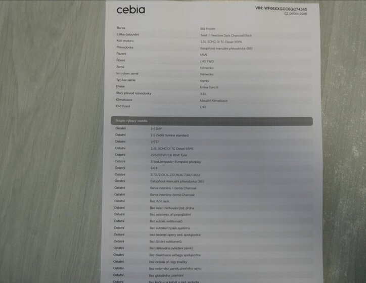 Ford Focus Kombi 1,5 l 70 kw