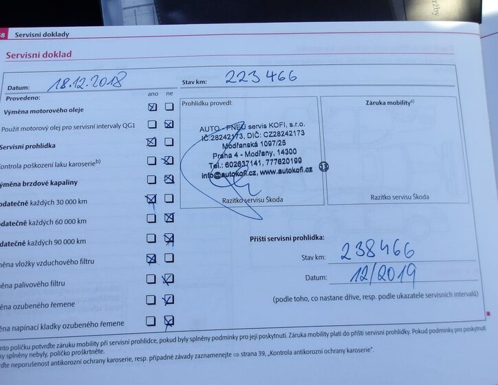 Škoda Octavia Kombi 0,0 103 kw