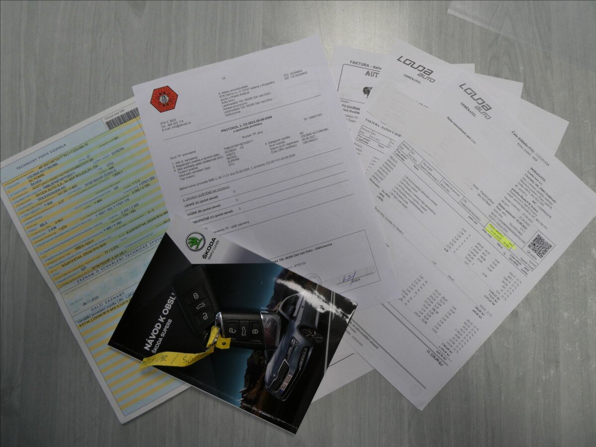 Škoda Superb Kombi 2,0 l 147 kw