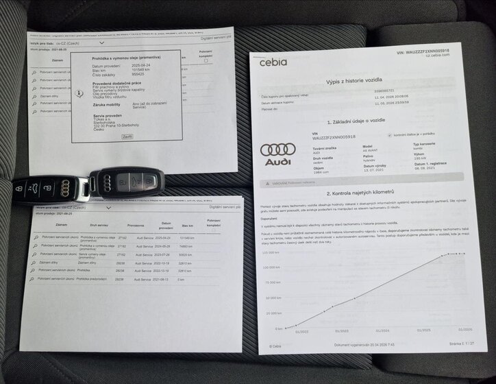 Audi A6 Kombi 2,0 l 220 kw