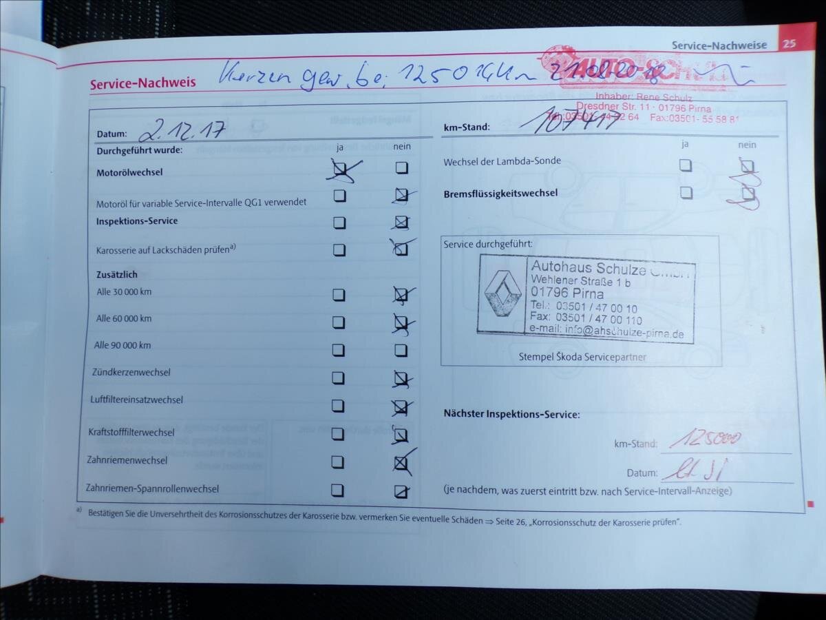 Škoda Octavia Kombi 1,2 l 77 kw