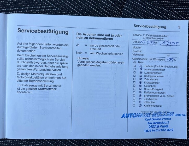 Opel Astra Kombi 1,2 l 96 kw