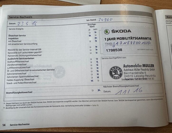 Škoda Octavia Kombi 1,2 l 63 kw