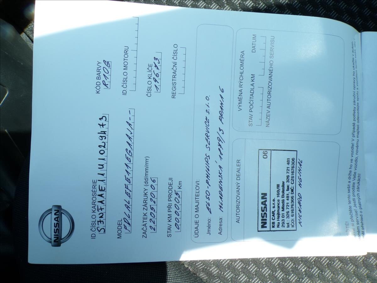 Nissan Note Kombi 1,4 l 65 kw