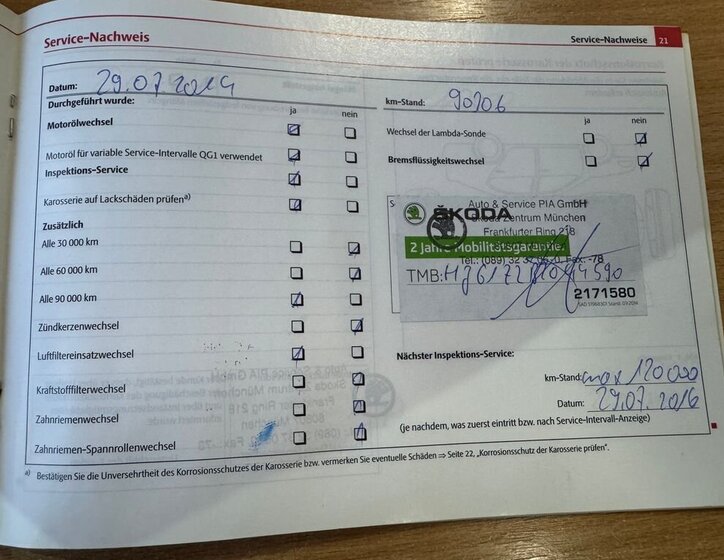 Škoda Octavia Kombi 1,4 l 90 kw