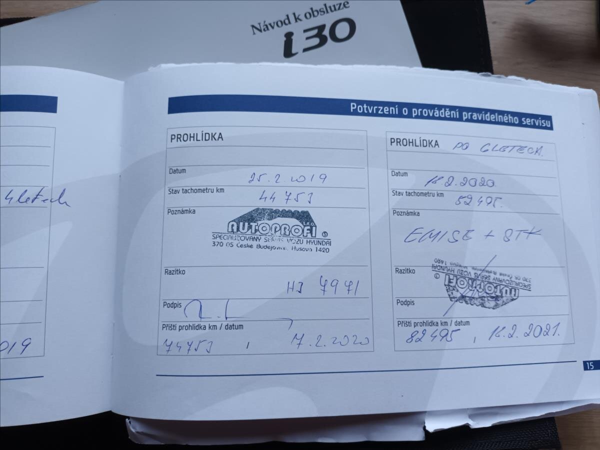 Hyundai i30 Hatchback 1,6 l 88 kw