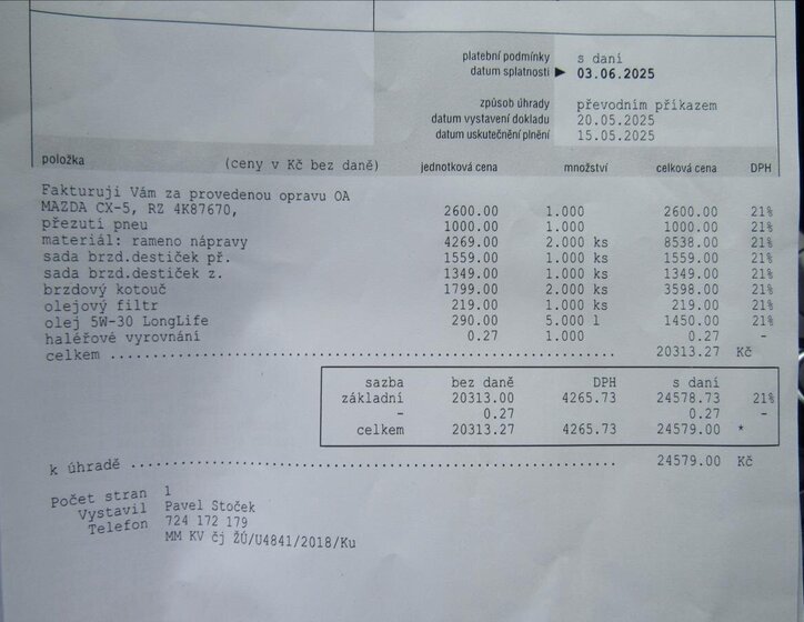 Mazda CX-5 SUV / Terénní 2,2 l 129 kw