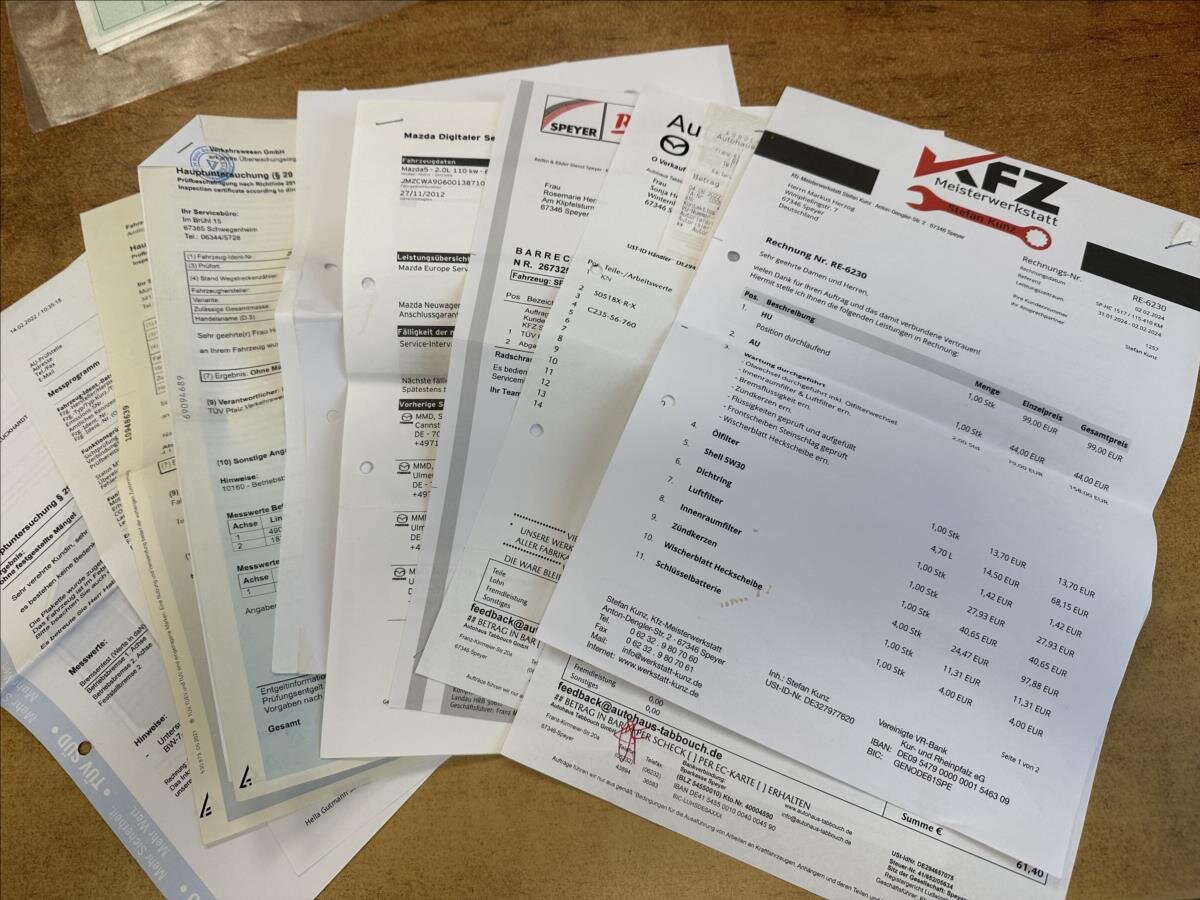 Mazda 5 MPV 2,0 l 110 kw