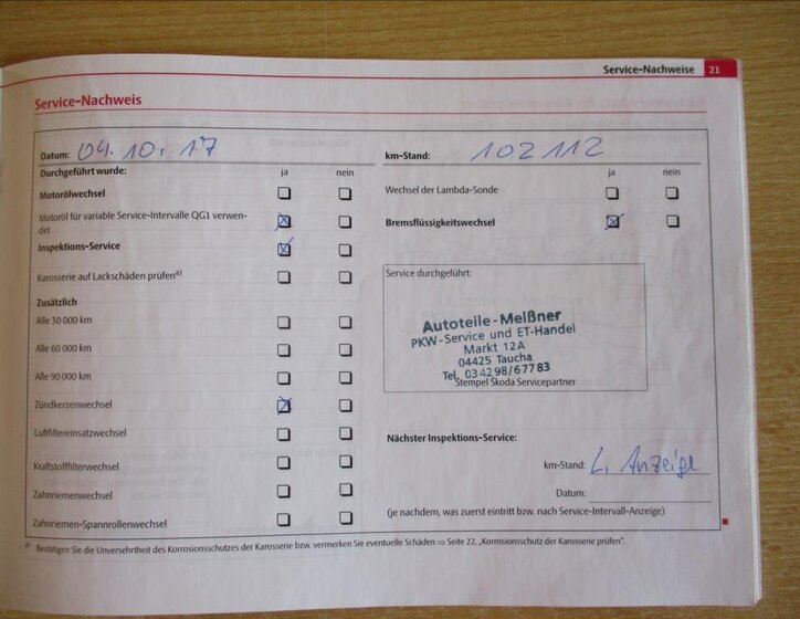 Škoda Octavia Kombi 1,4 l 90 kw