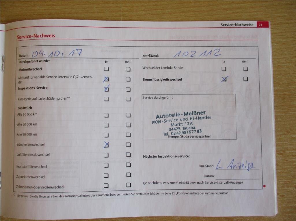 Škoda Octavia Kombi 1,4 l 90 kw