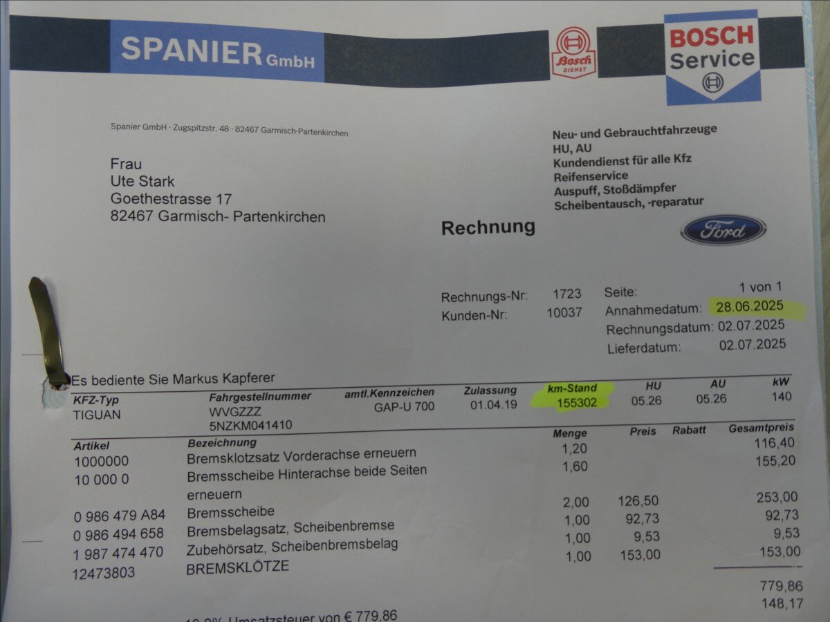 Volkswagen Tiguan Allspace SUV / Terénní 2,0 l 140 kw