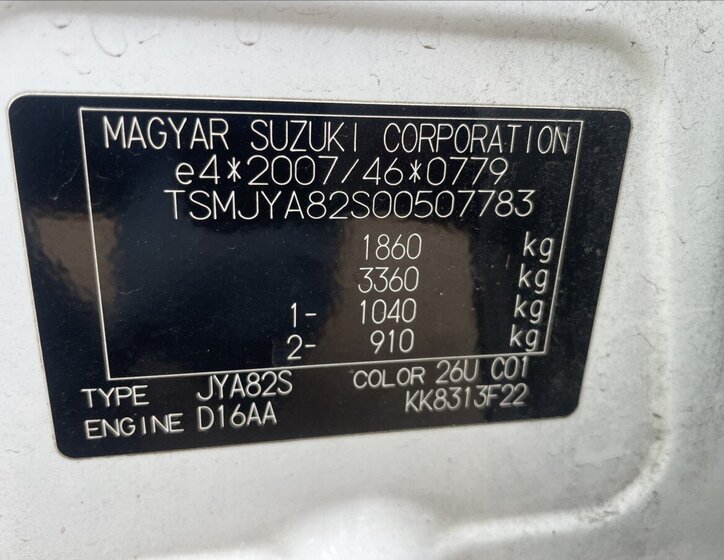 Suzuki SX4 S-Cross SUV / Terénní 3,0 l 88 kw