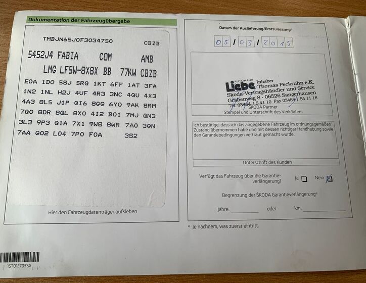 Škoda Fabia 28